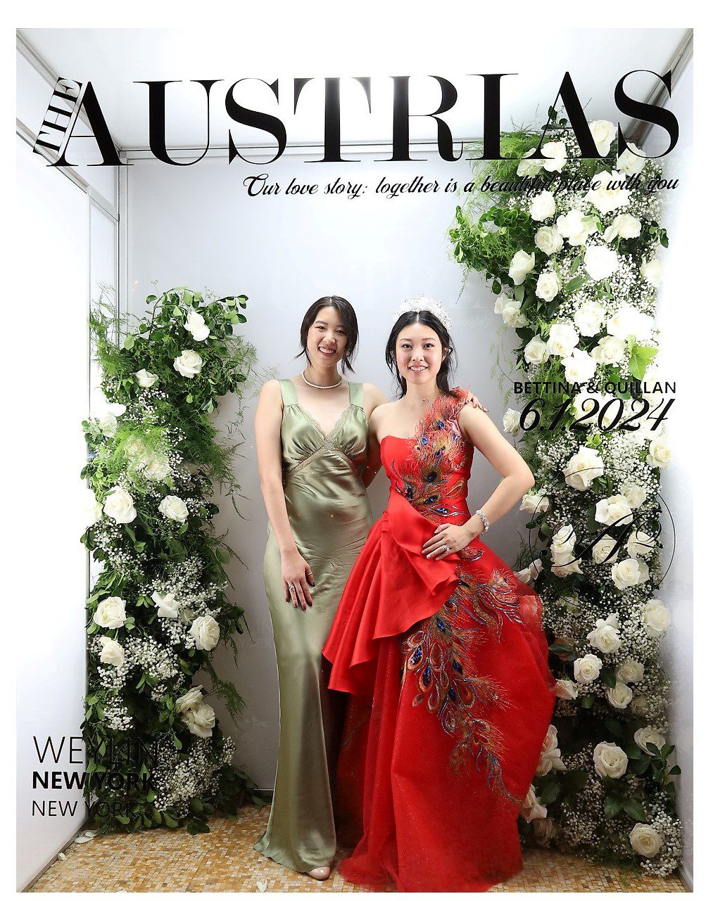 웨딩 포토부스 - 커스텀 매거진 디자인